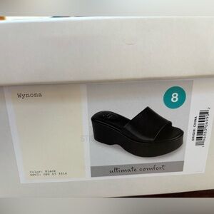 Black Women's Platform Sandals